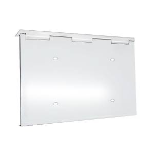 UNITED PACIFIC - 21552 - PORTA MATRÍCULA INOXIDABLE 1 CON BISAGRA