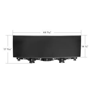 UNITED PACIFIC - UNITED PACIFIC - 21626 - CONJUNTO DE PANEL FRONTAL DE ACERO NEGRO PARA ISUZU NPR 2008-2024 (ELF 200/300) - Image 8