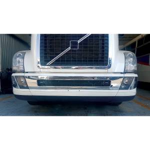 UNITED PACIFIC - UNITED PACIFIC - 21688 - DEFLECTOR DE FLUJO DE AIRE DEL PARACHOQUES CENTRAL PARA VOLVO VN/VNL 2015-2017 CON PARACHOQUES ESTILO AERO - Image 4