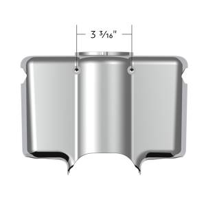 UNITED PACIFIC - UNITED PACIFIC - 21709 - TAPA SUPERIOR DE DIRECCIÓN DE PLÁSTICO CROMADA PARA PETERBILT 379/378 (1998-2005), 335 (2005-2010), 330 (2000-2010) - Image 7