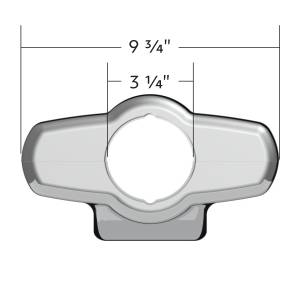 UNITED PACIFIC - UNITED PACIFIC - 21709 - TAPA SUPERIOR DE DIRECCIÓN DE PLÁSTICO CROMADA PARA PETERBILT 379/378 (1998-2005), 335 (2005-2010), 330 (2000-2010) - Image 9