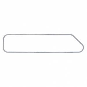 UNITED PACIFIC - 21721B - EMBELLECEDOR DE VENTANA SUPERIOR DE ACERO INOXIDABLE PARA DORMITORIO PARA KENWORTH (A GRANEL) - CONDUCTOR