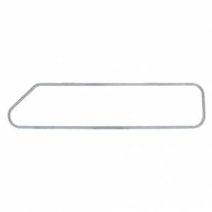UNITED PACIFIC - 21722B - EMBELLECEDOR DE VENTANA SUPERIOR DE ACERO INOXIDABLE PARA DORMITORIO PARA KENWORTH (A GRANEL) - PASAJERO