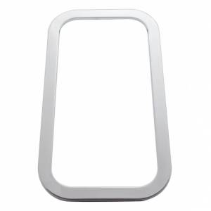 UNITED PACIFIC - 21741 - EMBELLECEDOR DE VENTANA EXTERIOR DE ACERO INOXIDABLE PARA PETERBILT 2005+