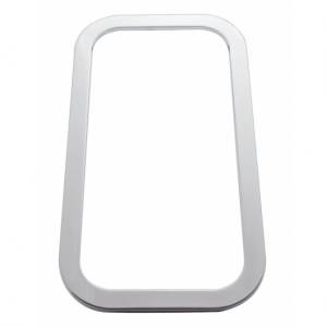 UNITED PACIFIC - UNITED PACIFIC - 21741B - EMBELLECEDOR DE VENTANA EXTERIOR DE ACERO INOXIDABLE PARA PETERBILT 2005+ (A GRANEL) - Image 3