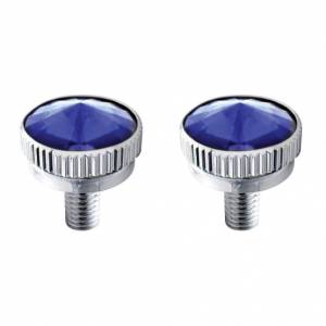 UNITED PACIFIC - 21766 - PERNO DE MONTAJE CB DE 6MM CON CRISTAL AZUL (PACK DE 2)