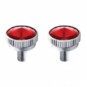 UNITED PACIFIC - 21770 - PERNO DE MONTAJE CB DE 6MM CON CRISTAL ROJO (PACK DE 2)