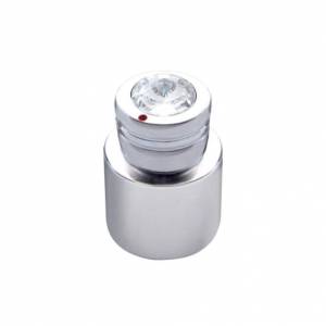 UNITED PACIFIC - 21787 - BOTON ON/OFF/VOLUMEN/SQUELCH CB - CRISTAL TRANSPARENTE