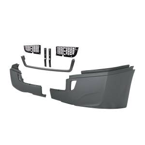UNITED PACIFIC - UNITED PACIFIC - 21952 - KIT DE PARACHOQUES DE 5 PIEZAS SIN APERTURA DE LUZ ANTINIEBLA PARA FREIGHTLINER CASCADIA 2018-2024 - Image 2
