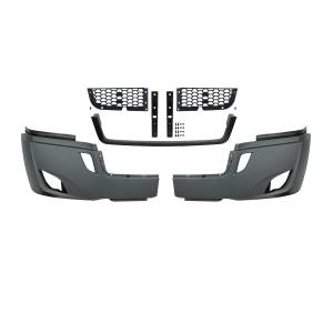 UNITED PACIFIC - 21953 - KIT DE PARACHOQUES DE 5 PIEZAS CON APERTURA DE LUZ ANTINIEBLA PARA FREIGHTLINER CASCADIA 2018-2024