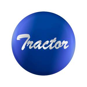 UNITED PACIFIC - 23222-1B - PEGATINA DE COLOR CARAMELO PARA LA PERILLA DE LA VÁLVULA DE AIRE BRILLANTE DEL TRACTOR - AZUL ÍNDIGO