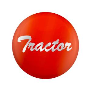 UNITED PACIFIC - 23222-1O - PEGATINA DE COLOR CARAMELO PARA LA PERILLA DE LA VÁLVULA DE AIRE BRILLANTE DEL TRACTOR - NARANJA DE CADMIO