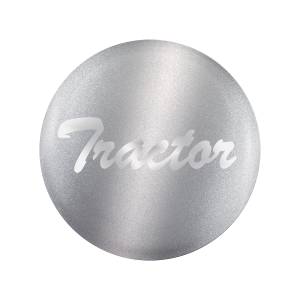 UNITED PACIFIC - 23222-1S - PEGATINA DE COLOR CARAMELO PARA LA PERILLA DE LA VÁLVULA DE AIRE BRILLANTE DEL TRACTOR - PLATA LÍQUIDA