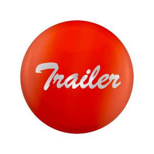 UNITED PACIFIC - 23229-1O - PEGATINA DE COLOR CARAMELO PARA LA PERILLA DE LA VÁLVULA DE AIRE BRILLANTE DEL REMOLQUE - NARANJA DE CADMIO