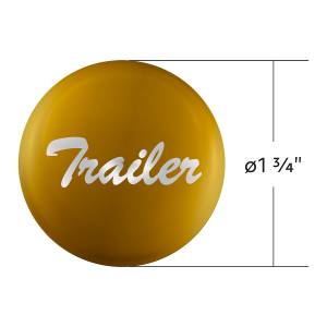 UNITED PACIFIC - UNITED PACIFIC - 23229-1Y - REMOLQUE BRILLANTE PERILLA DE LA VÁLVULA DE AIRE PEGATINA COLOR CARAMELO - AMARILLO ELÉCTRICO - Image 3