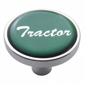 UNITED PACIFIC - 23290 - PERILLA DE LA VÁLVULA DE AIRE CORTA DEL TRACTOR - PEGATINA VERDE BRILLANTE
