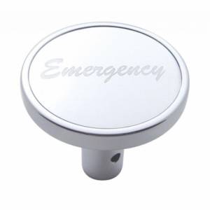 UNITED PACIFIC - 23331 - PERILLA DE VÁLVULA DE AIRE LARGA DE EMERGENCIA - PEGATINA DE ALUMINIO PLATA
