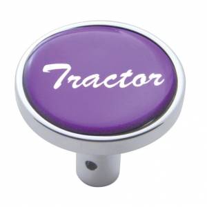 UNITED PACIFIC - 23337 - PERILLA PARA VALVULA DE AIRE UNITED PACIFIC LARGA CON STICKER TRACTOR MORADO