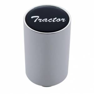 UNITED PACIFIC - 23742 - PERILLA DE VÁLVULA DE AIRE DE 3" PARA TRACTOR - PEGATINA DE ALUMINIO NEGRO