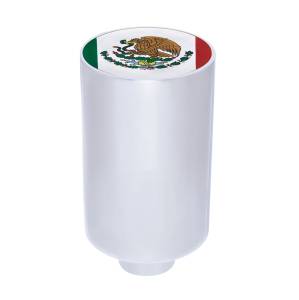 UNITED PACIFIC - UNITED PACIFIC - 23774 - PERILLA DE VÁLVULA DE AIRE DE 3" - BANDERA DE MÉXICO - Image 1