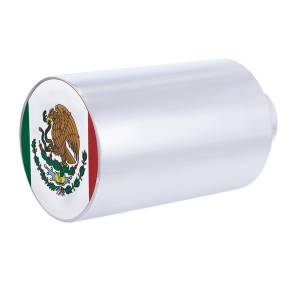 UNITED PACIFIC - UNITED PACIFIC - 23774 - PERILLA DE VÁLVULA DE AIRE DE 3" - BANDERA DE MÉXICO - Image 3