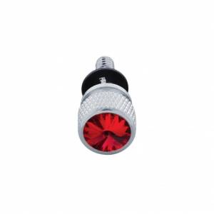 UNITED PACIFIC - UNITED PACIFIC - 23852 - TORNILLO DE SALPICADERO CON CRISTAL ROJO PARA PETERBILT (2001-2005)(PACK DE 6) - Image 2