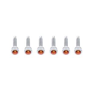 UNITED PACIFIC - 23872 - TORNILLO CORTO CON CRISTAL DE COBRE PARA NAVISTAR INTERNATIONAL (PACK DE 6)