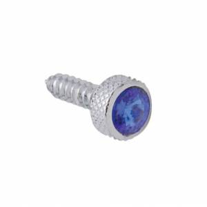 UNITED PACIFIC - 23881 - TORNILLO SUPERIOR DEL TABLERO PARA KENWORTH - CRISTAL AZUL (PACK DE 6)