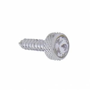 UNITED PACIFIC - 23882 - TORNILLO SUPERIOR DEL TABLERO PARA KENWORTH - CRISTAL TRANSPARENTE (PAQUETE DE 6)