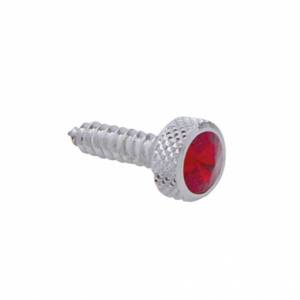 UNITED PACIFIC - 23885 - TORNILLO SUPERIOR DEL TABLERO PARA KENWORTH - CRISTAL ROJO (PACK DE 6)