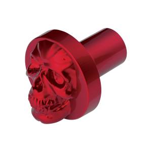 UNITED PACIFIC - 23924 - PERILLA DE LA VÁLVULA DE AIRE CRÁNEO - ROJO CANDY