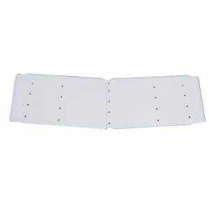 UNITED PACIFIC - UNITED PACIFIC - 28016 - VISERA DE ACERO INOXIDABLE ESTILO GANGSTER DE 16" PARA KENWORTH W900 1995-2006 CON PARABRISAS CURVADO - Image 2
