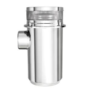 UNITED PACIFIC - UNITED PACIFIC - 28202 - CARCASA DE FILTRO DE AIRE INOXIDABLE DE 13" PARA PETERBILT/KENWORTH - Image 1