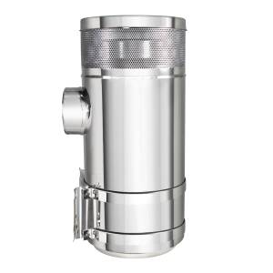 UNITED PACIFIC - UNITED PACIFIC - 28205 - KIT DE FILTRO DE AIRE INOXIDABLE DE 15" CON SOPORTES PARA PETERBILT - Image 1