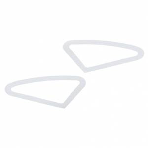 UNITED PACIFIC - 29056 - ACABADO DE LUZ DE GUARDABARROS KENWORTH T660 2007-2017 INOXIDABLE