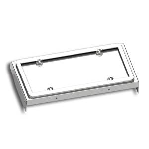 UNITED PACIFIC - 29098 - PORTA MATRÍCULA ÚNICA INOXIDABLE PARA FREIGHTLINER CASCADIA 2008-2017