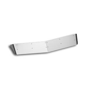 UNITED PACIFIC - 29102 - PARASOL ESTILO GOTA DE ACERO INOXIDABLE DE 10" PARA KENWORTH AEROCAB 2007-2024 CON VIDRIO CURVO Y B-CAB