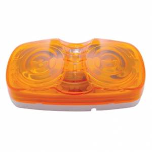 UNITED PACIFIC - 30005 - LUZ OJO DE TIGRE (LIQUIDACIÓN/MARCADOR) CON BASE BLANCA - LENTE ÁMBAR