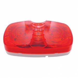 UNITED PACIFIC - 30008 - LUZ OJO DE TIGRE (LIQUIDACIÓN/MARCADOR) CON BASE BLANCA - LENTE ROJA
