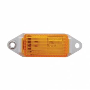 UNITED PACIFIC - UNITED PACIFIC - 30020 - LUZ RECTANGULAR (LIQUIDACIÓN/MARCADOR) CON BASE BLANCA - LENTE AMBAR - Image 2
