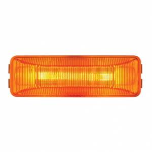 UNITED PACIFIC - 30051 - LUZ RECTANGULAR DE BOMBILLAS DOBLES (LIQUIDACIÓN/MARCADOR) - LENTE ÁMBAR