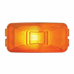 UNITED PACIFIC - 30141 - LUZ RECTANGULAR DE UNA BOMBILLA (LIQUIDACIÓN/MARCADOR) - LENTE ÁMBAR