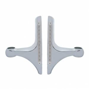 UNITED PACIFIC - 30458 - SOPORTE DE FARO LED - 10 LED ÁMBAR/LENTE TRANSPARENTE (PAR)