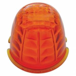 UNITED PACIFIC - 30551 - LENTE DE LUZ DE MARCADOR DE CRISTAL - ÁMBAR OSCURO