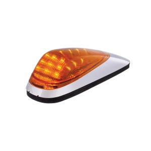 UNITED PACIFIC - 30675 - KIT DE LUCES DE CABINA ESTILO GRAKON 2000 DE 19 LED ÁMBAR - LENTE ÁMBAR