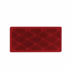 UNITED PACIFIC - 30708 - REFLECTOR RECTANGULAR DE MONTAJE RÁPIDO - ROJO
