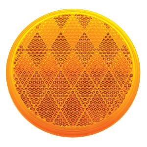 UNITED PACIFIC - 30713 - REFLECTOR REDONDO DE MONTAJE RÁPIDO DE 3-3/16" - ÁMBAR