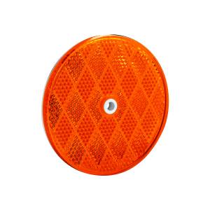 UNITED PACIFIC - UNITED PACIFIC - 30723 - REFLECTOR DE PERNO CENTRAL REDONDO DE 3 3/16" - ÁMBAR - Image 2