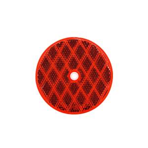 UNITED PACIFIC - UNITED PACIFIC - 30724P10 - REFLECTOR DE PERNO CENTRAL REDONDO DE 3 3/16" - ROJO (10 PIEZAS) - Image 2