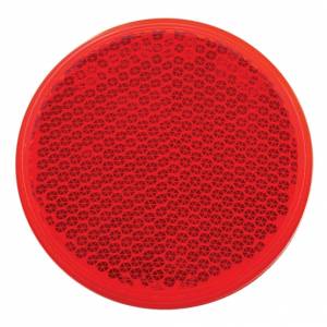 UNITED PACIFIC - 30726 - REFLECTOR REDONDO DE MONTAJE RÁPIDO DE 2 3/16" - ROJO